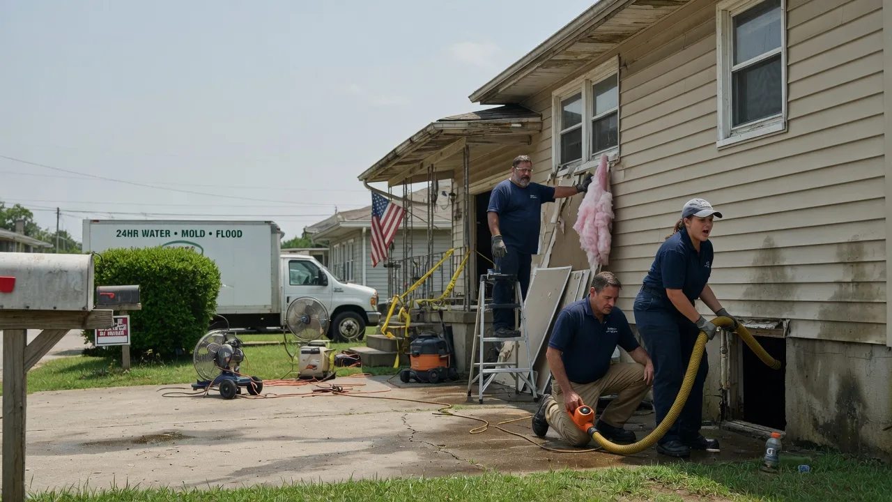 Water Damage Repair in Corder, MO near me